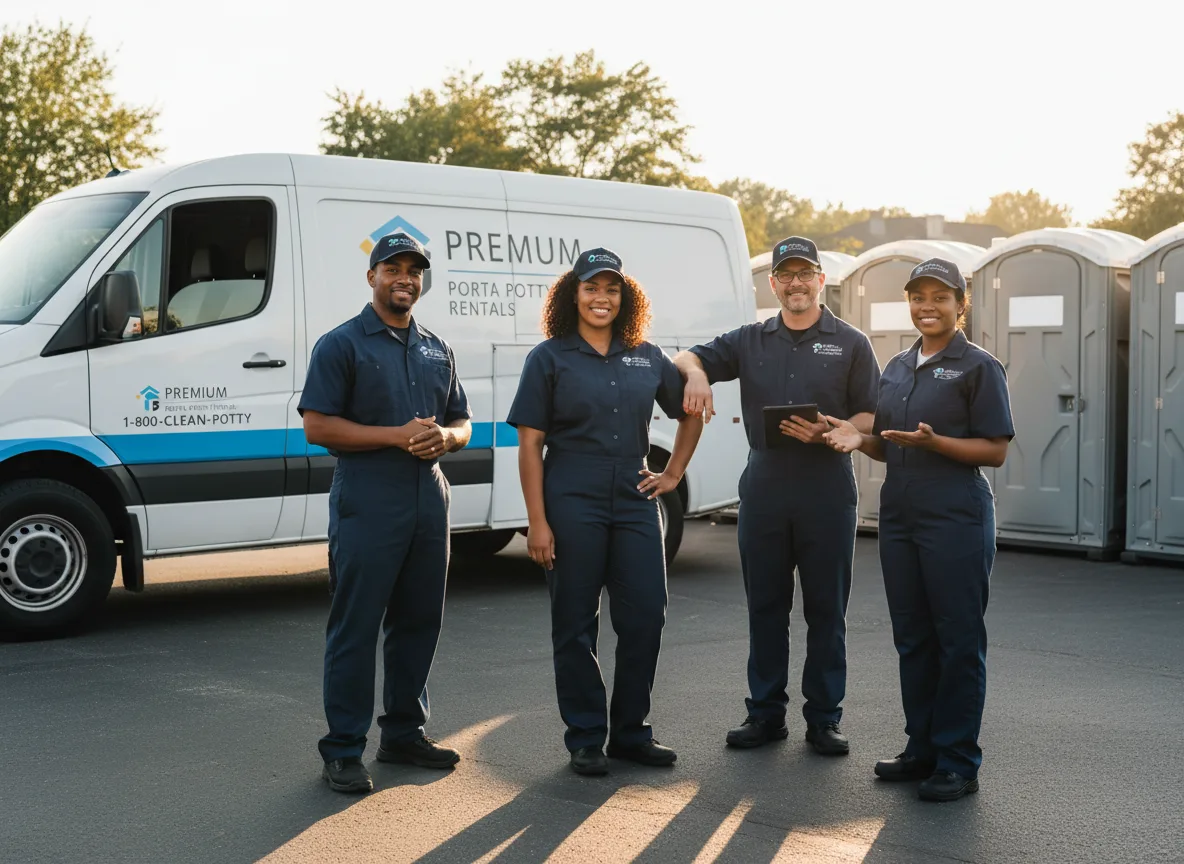 VIP Portable Toilets company in Burghill, OH